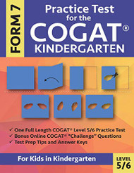 Practice Test for the COGAT Form 7 Kindergarten Level 5/6