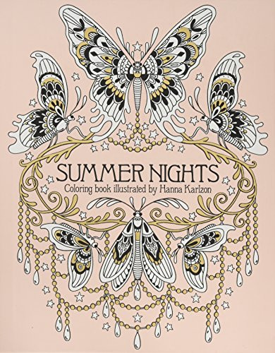 Summer Nights Coloring Book: Originally Published in Sweden as "Sommarnatt"