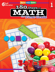 180 Days of Math for First Grade û 1st Grade Problem Solving Workbook for Ages 5-7
