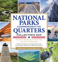 National Parks Commemorative Quarters Collector's Map 2010-2021
