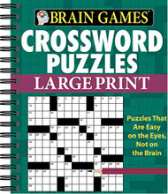 Brain Games: Crossword Puzzles (Large Print)