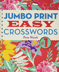 Jumbo PrintáEasy Crosswords #1 (Large Print Crosswords)