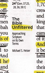 Bible Unfiltered: Approaching Scripture on Its Own Terms