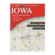 Garmin DeLorme Atlas & Gazetteer Paper Maps- Iowa Atlas & Gazetteer 010-12648-00