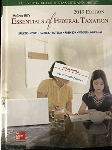 Mcgraw-Hill's Essentials of Federal Taxation