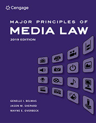 Major Principles of Media Law: 2019 Edition