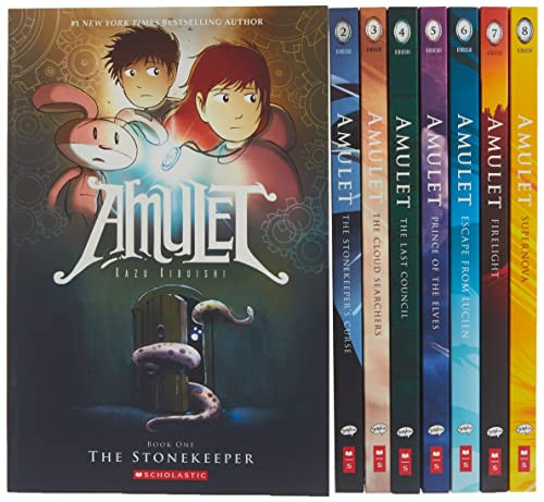 【正規品】 Amulet #1-8 Kibuishi Kazu by Set Box 全巻セット
