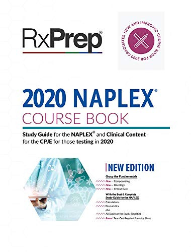 2021 hot RxPrep NAPLEX Course Book