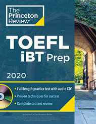 Princeton Review TOEFL iBT Prep with Audio CD 2020