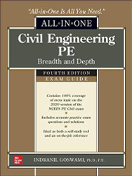 Civil Engineering PE All-in-One Exam Guide: Breadth and Depth