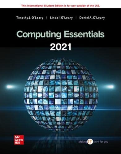 Computing Essentials 2021