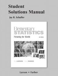 Student Solutions Manual For Elementary Statistics Picturing The World