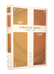 KJV Amplified Parallel Bible Large PrintRed Letter Edition