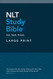 NLT Study Bible Large Print (Red Letter )