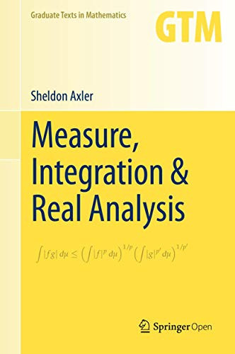 Measure Integration & Real Analysis