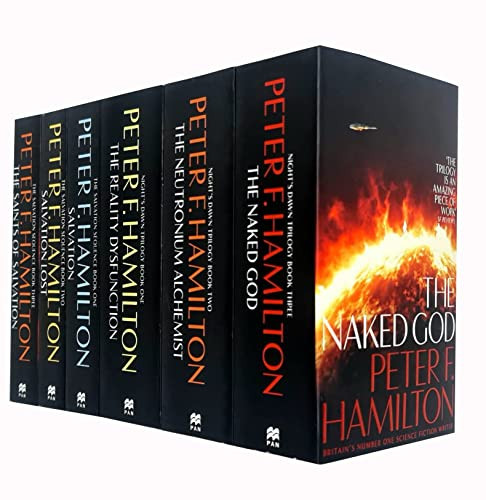 Peter F Hamilton Collection Void Trilogy and Nights Dawn Trilogy