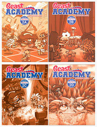 Art of Problem Solving: Beast Academy Grade 2 Practice Workbook Set