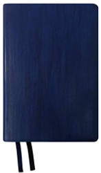 NASB Giant Print Bible Blue Leathertex 2020 text