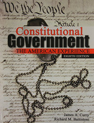 Constitutional Government by CURRY JAMES