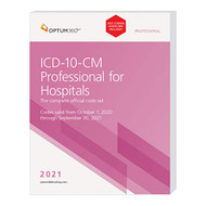 ICD-10-CM 2021 Professional for Hospitals with Guidelines -