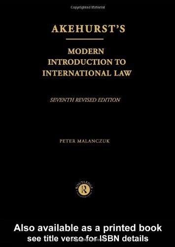 Akehurst's Modern Introduction To International Law