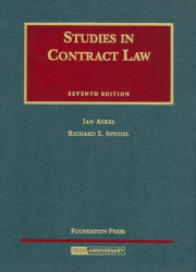 Studies In Contract Law