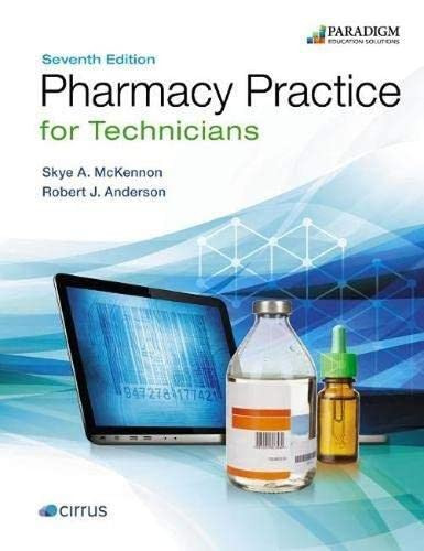 Pharmacy Practice for Technicians: Text