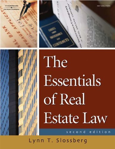 Essentials Of Real Estate Law