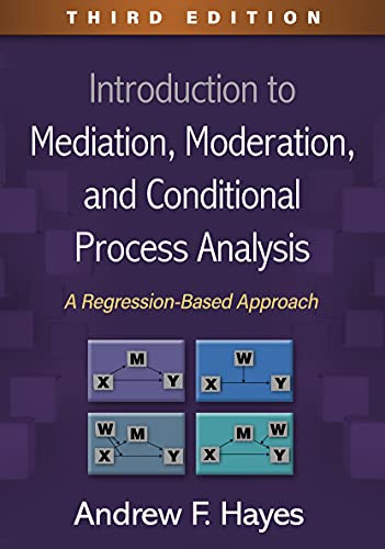 Introduction to Mediation Moderation and Conditional Process