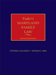 Fader's Maryland Family Law