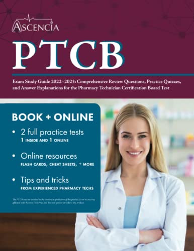 PTCB Exam Study Guide 2022-2023