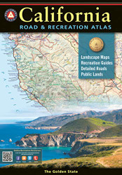 California Road and Recreation Atlas -2021