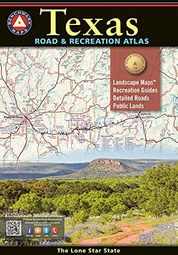 Texas Road and Recreation Atlas -2022