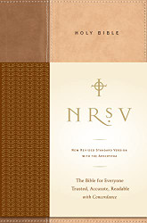 NRSV Standard Bible with ApocryphaTan/Brown