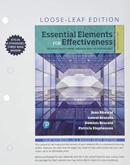 Essential Elements for Effectiveness for Miami Dade College -- Loose-Leaf Edition