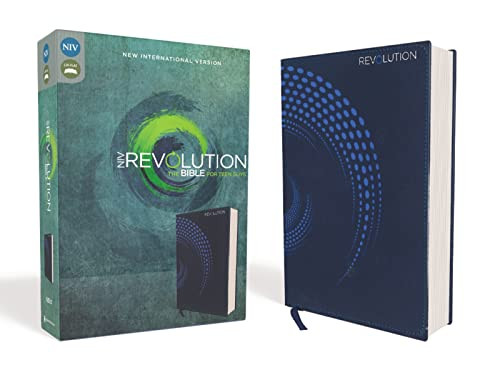 NIV Revolution Bible Leathersoft Blue: The Bible for Teen Guys