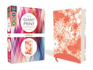 NIV Giant Print Compact Bible for Girls athersoft Coral Red