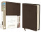 NIV Journal the Word Bible Large Print Leathersoft Brown