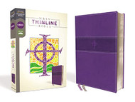 NRSV Thinline Bible Leathersoft Purple Comfort Print