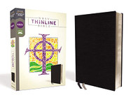 NRSV Thinline Bible Bonded Leather Black Comfort Print