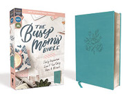 NIV The Busy Mom's Bible Leathersoft Teal Red Letter Comfort Print