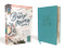 NIV The Busy Mom's Bible Leathersoft Teal Red Letter Comfort Print