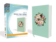 NIV Bible for Teens Thinline Edition Cloth over Board Floral