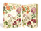 NASB Artisan Collection Bible Leathersoft Almond Floral Red