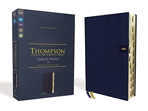 NIV Thompson Chain-Reference Bible Large Print Leathersoft