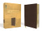 KJV Thompson Chain-Reference Bible Large Print Leathersoft Brown Red Letter