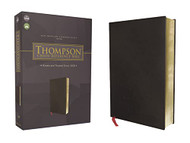 NASB Thompson Chain-Reference Bible Bonded Leather Black Red Letter 1977 Text