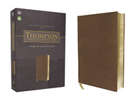 NASB Thompson Chain-Reference Bible Leathersoft Brown Red Letter 1977 Text