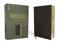 ESV Thompson Chain-Reference Bible Bonded Leather Black Red Letter