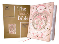Jesus Bible Artist Edition ESV Leathersoft Peach Floral